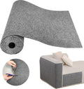 Cat Scratch Couch Furniture Protector, Self-Adhesive Cat Scratch Pad Deterrent for Furniture, DIY Climbing Cat Scratcher Couch Protector from Cat Claws Scratching for Indoor, with 10 Pins (LightGrey)