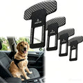 Dog Belt for Cars, Adjustable Seat Nylon Pet Safety Leash with Stainless Steel Clips for Dogs, Cats Travel Harness， 4Pac