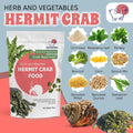 Hermit Crab Food Bundle (Farm and Meadow, Fruity Breakfast Blend, Crabby Bug Blend, Greensand)