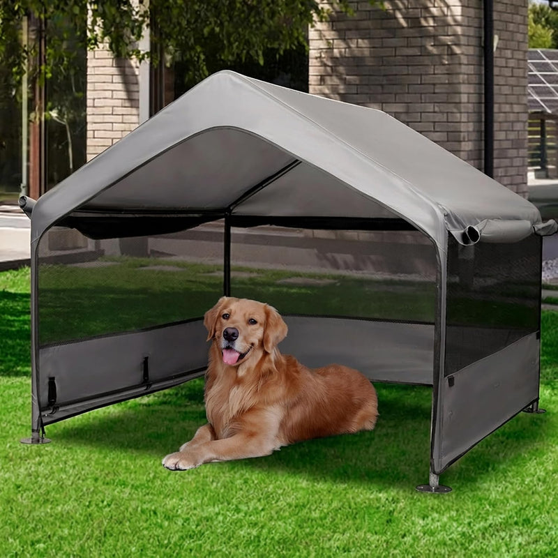 Summertrail Extra Large Dog House Outside, Dog Shade Shelter Tent Outdoor