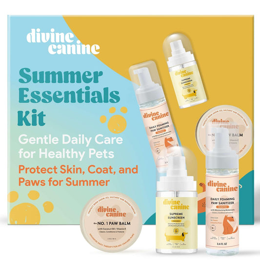 Dog Sunscreen Spray - SPF 30 Sun Protection - Gift Set Kit