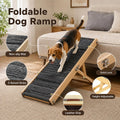 Dog Ramp for Small Dog/Bed/Couch, Foldable & Adjustable Dog Stairs