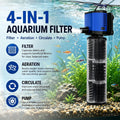 Three seconds Aquarium Filter, 265GPH 14W Internal Modular Fish Tank Filter