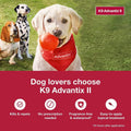 K9 Advantix II Flea & Tick Topical for Medium Dogs 11–20 lbs., 2ct