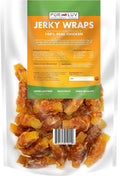 Pur Luv Chicken Wrapped Sweet Potato Dog Treats, Rawhide Free Jerky Wraps, Made with Real Chicken, 16 Oz, Healthy, Easily Digestible, Long Lasting, High Protein Treat, Satisfies Dog's Urge to Chew