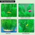 Extra Tall Aquarium Plants 23.6 Inch, 2 Pack Large Fish Tank Plants Plastic, Realistic Artificial Aquarium Decorations w