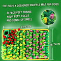 Snuffle Mat for Dogs, Sniff Mat for Cats Puppies Rabbits, 23.62''×15.75''