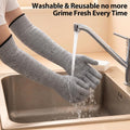 15.7 Inch Kevlar Anti-Bite Anti-Scratch Gloves, Flexible Arm Protection for Cat Grooming Nail Trimming