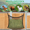 YedsIntu 3 Pcs Hay Bags for Horses, Slow Feed Hay Nets for Horses Goat Sheep, Large Capacity Hay Feeder for Stall, Trail