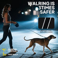 PetiFine Upgraded Retractable Dog Leash 26FT, Heavy Duty Pet Walking Lead for Large Dogs up to 110lbs, Anti-Twist Reflective Dog Leash with Anti-Slip Soft Grip, One-Handed Brake