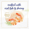 Purina Fancy Feast Wet Cat Food Flaked Fish and Shrimp Feast - (Pack of 24) 3 oz. Cans