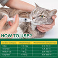 Euphea Pyrantel Pamoate Oral Suspension for Cats & Kittens, Cat Dewormer for Roundworms and Hookworms, 100 mL