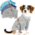 3 Pack Dog Sweaters for Small Dogs Soft Warm Winter Clothes for Puppy & Cat