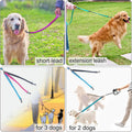 Bungee Dog Leash Extender, 21" Shock Absorbing Leash Extension
