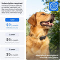 Tractive XL Smart Dog GPS Tracker | Live Pet Tracker with Virtual Fence | Vital Signs Monitoring of Heart & Respiratory 