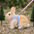 cobee Adjustable Bunny Harness and Leash Set, Rabbit Breathable Harness