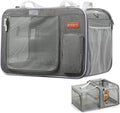 pidipiti 20x14x14 Expandable Large cat car Travel Carrier for 2 Cats