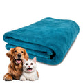 Dog Lover 789 Extra Large Dog Towel for Big Dogs — 400 GSM Premium Microfiber, Fits Golden Retriever, Labrador, Bernese — Super Absorbent Quick Dry, Machine Washable (Green, XL)