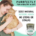 from The Field | Fine Ground Stalkless Catnip | Premium USA-Grown Catnip for Toys & Playtime | Fresh, Potent, Non-Toxic, Eco-Friendly | Safe for Kittens & Cats | Resealable 10 Oz Bag