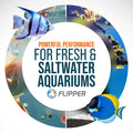 Standard. Flipper Edge Magnetic Aquarium Glass Cleaner Algae Scraper