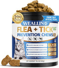 Flea and Tick Prevention for Cats, Cats Fleas Treatment 200 Soft Chews