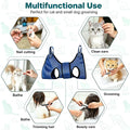 Cat Grooming Hammock with Stand, Cat Holder for Cutting Nails & Grooming