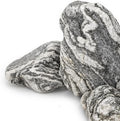 Aquarium Rocks Silver Seiryu Rock 5lb Natural Stone for Fish Tanks, Terrariums, Bonsai, Garden Decoration, Micro Landsca