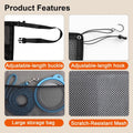 Dog Car Barrier with Metal Hooks, 27.2x22.4 Car Net for Dogs