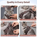 Large Cat Harness and Leash Set| Escape Proof Adjustable Mesh Vest with Reflective Strips, No-Choke Soft Breathable Harn