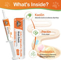 Antidiarrheal for Dogs - Kaolin Pectin Probiotic Paste for Dog, Anti-diarrheal for Cats - Puppy Probiotic Supports Firm Stool, Balances Gut pH, and Promotes Daily Digestive Health - 1 oz