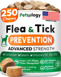 Flea and Tick Prevention for Dogs Pills - 250 Chews - Flea & Tick Control