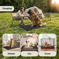 Chew Proof Dog Crate Pad, Indestructible Durable Dog Crate Mat, 17"x23"