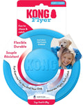 KONG Puppy Flyer, Soft Rubber Flying Disc Toy, for Small Puppies