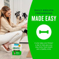 Minties Dog Dental Bone Treats, Tiny/Small 5-25 lbs, 40 Ct
