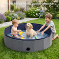 Foldable Dog Bath Pool, Collapsible Pet Swimming Pool Bath Tub for Dog Cat, Anti-Slip Pets Bath Tub Suitable for Indoor 
