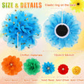 Hoteam 50 Pcs Dog Collar Flowers Bows Accessories