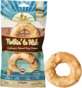 Fieldcrest Farms Nothin’ to Hide Bagel Beef Flavor – Collagen-Based Rawhide Alternative Dog Chews for Small Dogs Up to 2