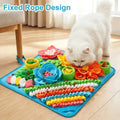 15.4" Snuffle Mat for Small Dogs Cats - Dog Sniff Mat Blue