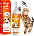 Cat Scratch Furniture Protector - Natural Cat Deterrent Spray to Stop Scratching & Chewing, Safe Anti Scratch Spray for 