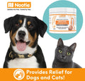 Nootie Medicated Ear Finger Wipes with Chlorhexidine for Dogs, Gentle Dog Ear Cleaning Wipes for Itchy, Sensitive Ears - Helps Remove Wax, Dirt Buildup, & Odor 80 Wipes - Made in USA