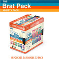 Weruva Cats in the Kitchen Slide N' Serve The Brat Pack Variety Cat Food Pouches