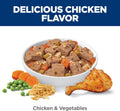Hill's Science Diet Puppy Wet Dog Food, Chicken & Vegetables, 12.8 oz. Cans, 12-Pack