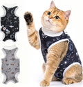 Avont 2-Pack Cat Recovery Suit for Spay Healing -Space M 2026 New