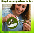 Rabbit Nail Clippers with 2 Size Safety Guide by Steel & Cedar – Professional Bunny Nail Trimmer for Safe & Precise Groo