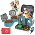 Pmpete Dog Travel Bag for Traveling| Week Away/Overnight Travel Accessories with Multi-Function Pockets|Pet Travel Set for Dog and Cat|Ultimate Gift for Dog Moms &Dads, Doggy Lovers &Pet Owners