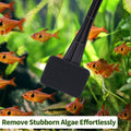 Aquarium Algae Scraper Fish Tank Glass Scrubber Brush Tank Cleaning Tools