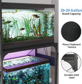 VOWNER 20-29 Gallon Fish Tank Stand with Power Outlet, Aquarium Stand