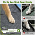 Dog Ramp for Car 73" Extra-Long,Telescoping Pet Ramp for Truck SUV