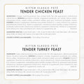 Purina Fancy Feast Tender Ocean Whitefish, Turkey, Chicken and Salmon Feasts Wet Kitten Food Variety Pack - (Pack of 24) 3 oz. Boxes