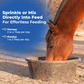 AniMed Biotin 100 Daily Horse Hoof Supplement & Equine Hair Growth Powder 5 lbs